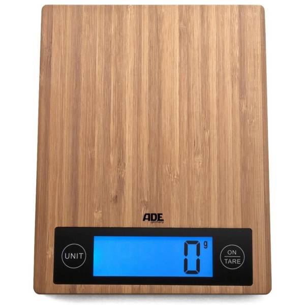 ADE Ramona Digitale Keukenweegschaal Bamboe 5 kg