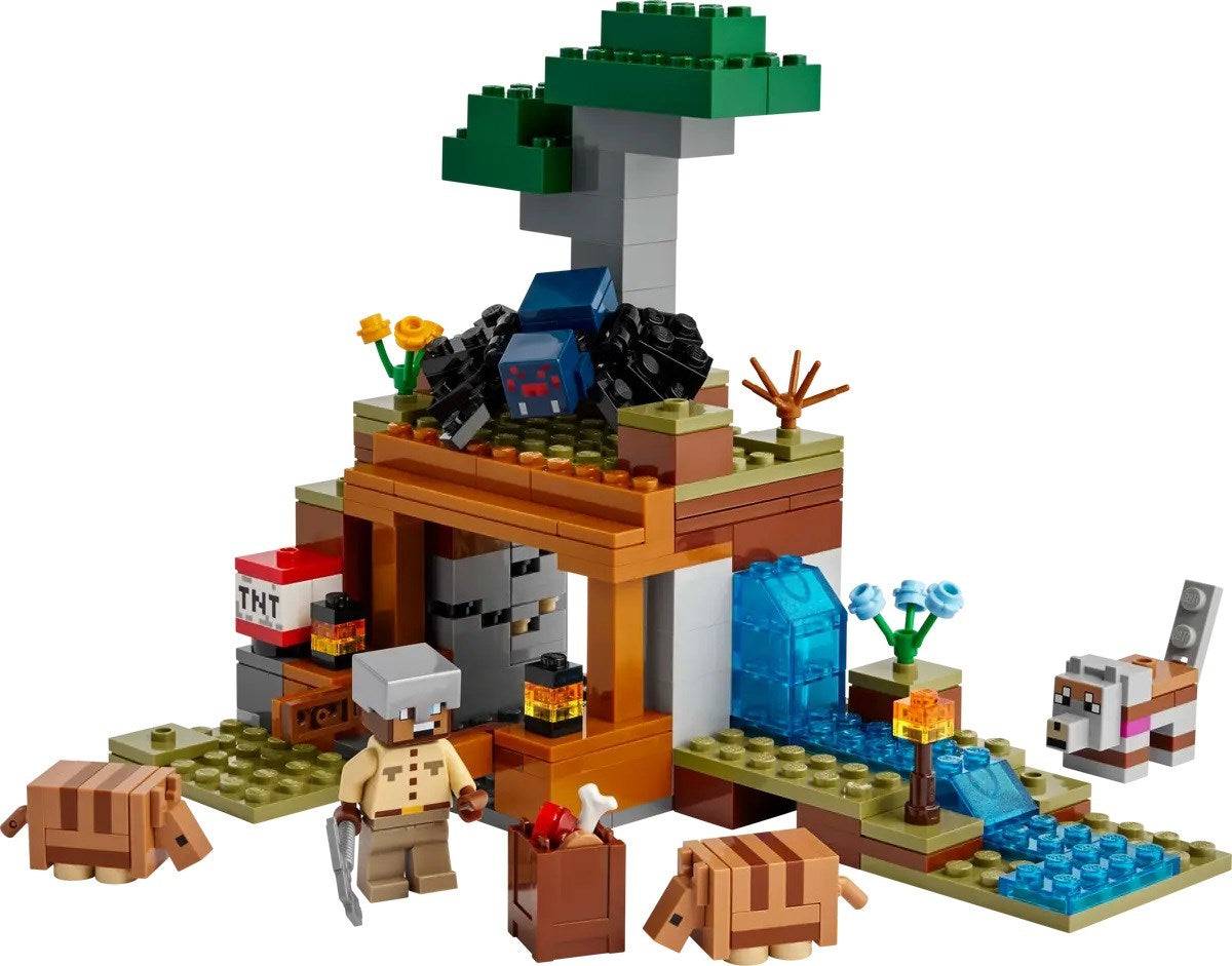 LEGO Minecraft Armadillo Mijn Expeditie Bouwset 21269-2