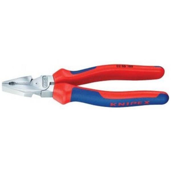 Knipex 02 05 180 Zware Combinatietang 180 mm - DIN ISO 5746