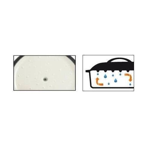 GSW Gietijzeren Stoofpan - 24 cm - Rond - Inductie Geschikt - GREY SHADOW-3