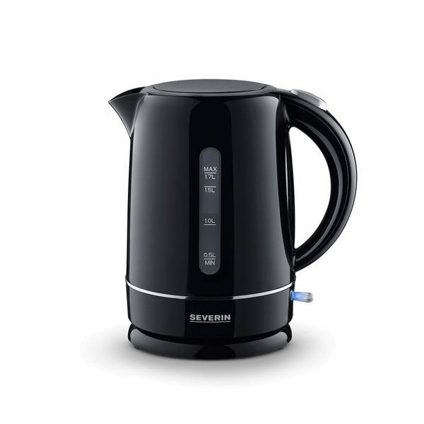 SEVERIN Waterkoker 1,7 L 2200W Zwart WK 4322