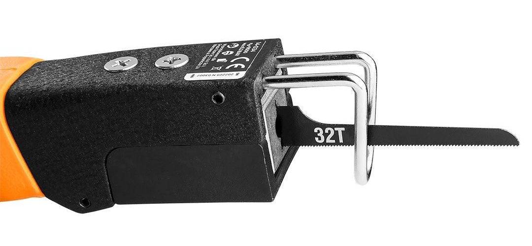 NEO tools Pneumatische Afkortzaag 10 mm Slag 9000 SPM 6,3 Bar 14-034-4