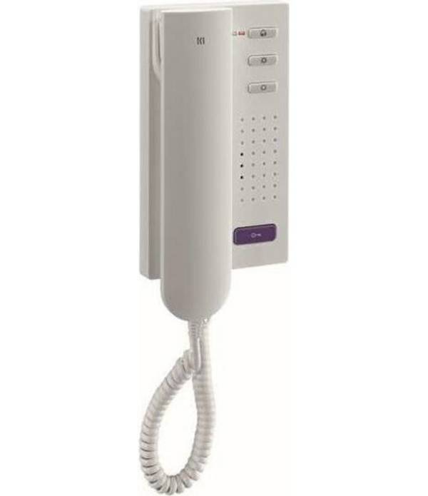 TCS Audio Deurtelefoon ISH3130-0140 Wit Comfort 4 Knoppen