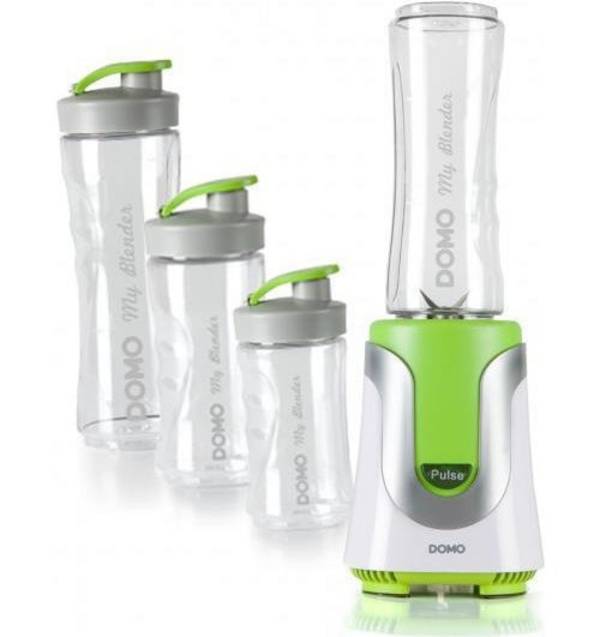 DOMO DO492BL Blender met 3 Containers 300-Watt-Standmixer