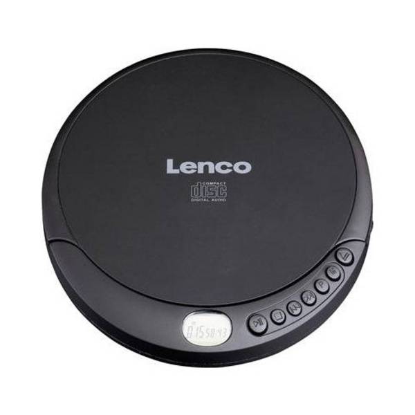 Lenco CD-010 - Draagbare CD-speler - Zwart - met LCD (CD-010)