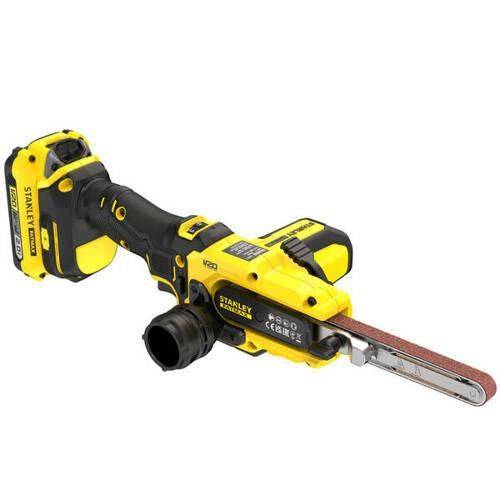 Stanley FatMax V20 Draadloze Bandfile 18V met 3 Schuurbanden-0