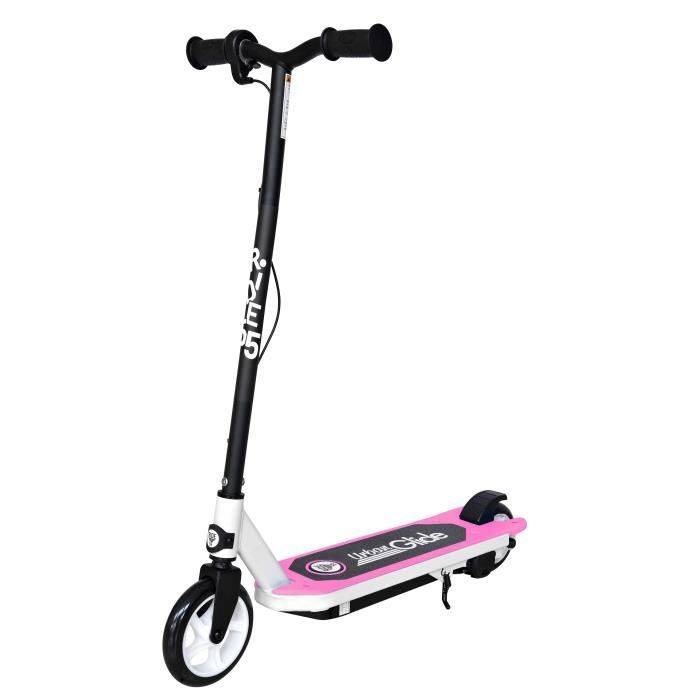 URBANGLIDE Ride55 Elektrische Scooter voor Kinderen Ultra Lichtgewicht Max Snelheid 10 km/u Kickstand Roze 10km/h-1