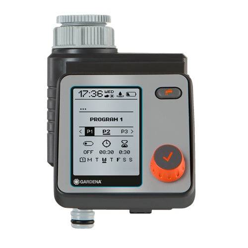GARDENA Master Irrigatiecontroller met Waterstop voor 26,5 mm en 33,3 mm Draad (01892-20)-0