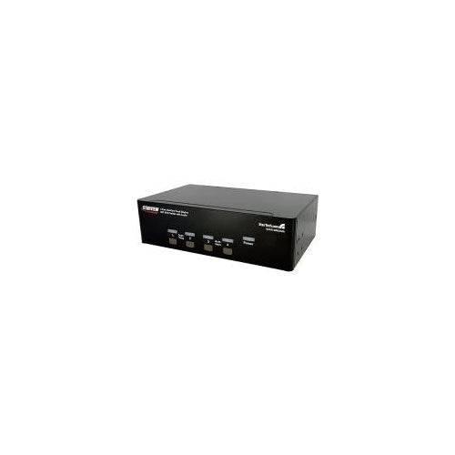 StarTech.com 4-poorts Dual DVI USB KVM-switch - Inclusief Audio en USB 2.0 Hub 2.0-Hub SV431DD2DUA-0