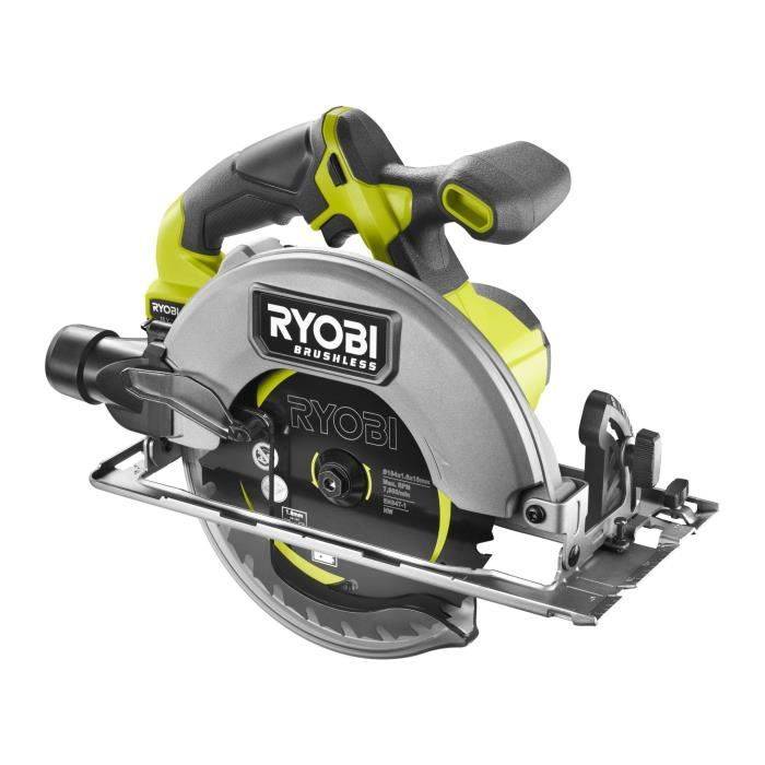 RYOBI Borstelloze Cirkelzaag 18V - 184 mm Diameter 24-tooth-0