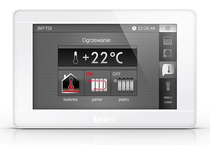 Satel Toetsenbord INT-TSI-W Grafisch 7 Inch Wit-1