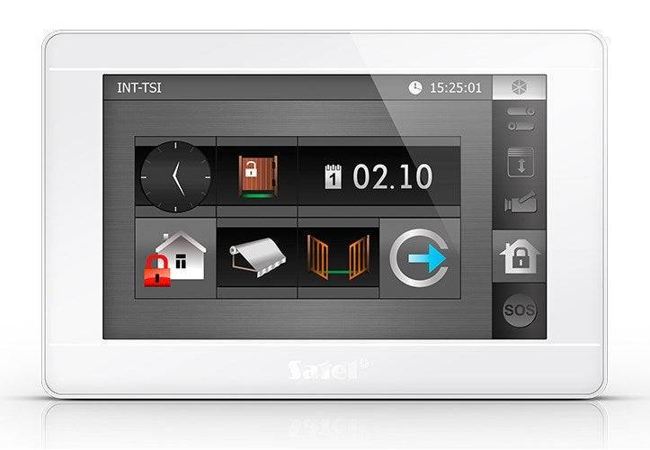Satel Toetsenbord INT-TSI-W Grafisch 7 Inch Wit-3