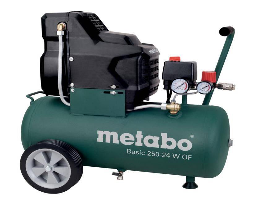 METABO Olievrije Compressor 230V 24 L BASIS 250-24 W-1