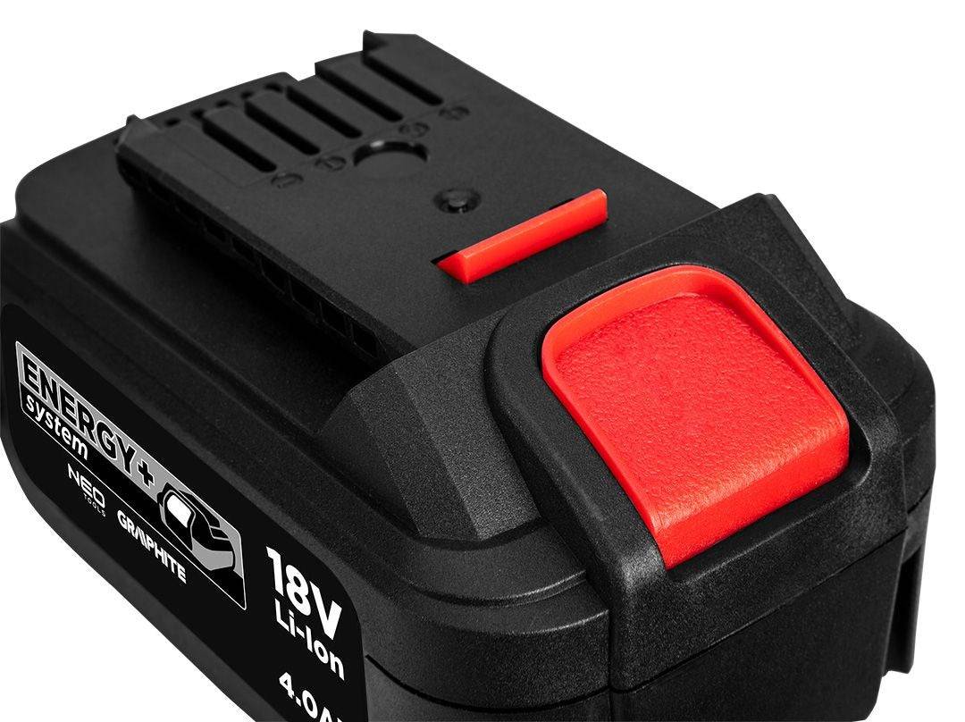 GRAPHITE Energy+ Set 2x 4Ah Batterijen met Dubbele Lader 18V T 58GE134-2