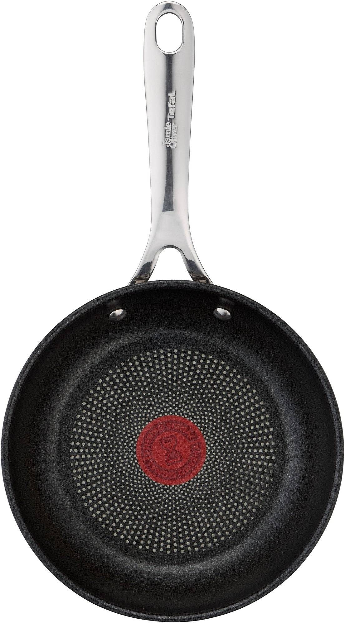 Tefal Jamie Oliver Koekenpan - Rond - 24 cm - RVS - Model E3040444-2