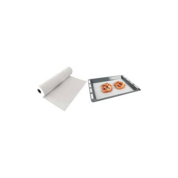 HYGOSTAR Bakpapier "STANDARD", Wit, Grote Rol (B)570 mm x (L)200 m, 41 g/m², Silicoon-gecoat aan Beide Zijden - 1 Stuk (