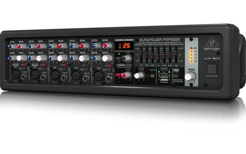 Behringer PMP550M Audio Mixer 5 Kanalen 20 - 20.000 Hz Zwart-0