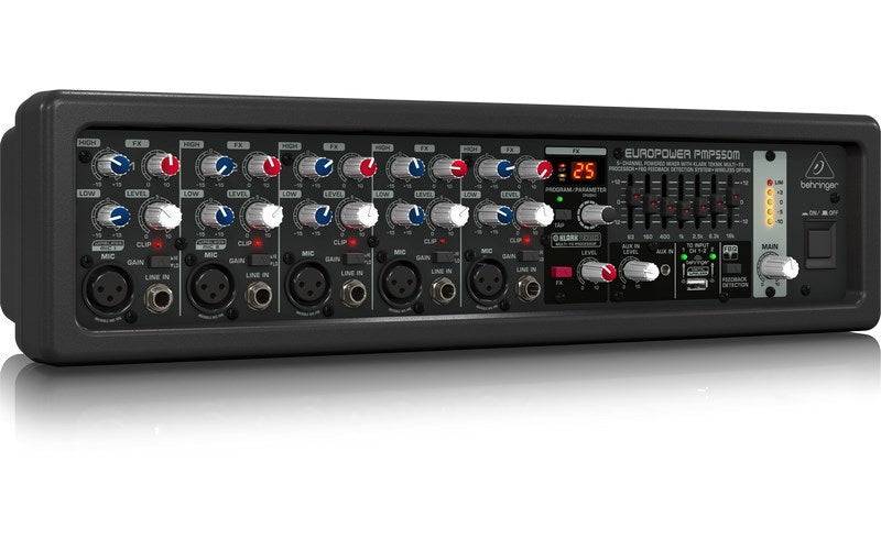 Behringer PMP550M Audio Mixer 5 Kanalen 20 - 20.000 Hz Zwart-2