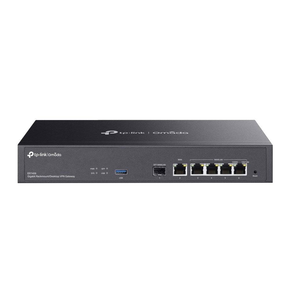 TP-LINK Omada ER7406 V1 Router - 4-poort Switch (ER7406)-0