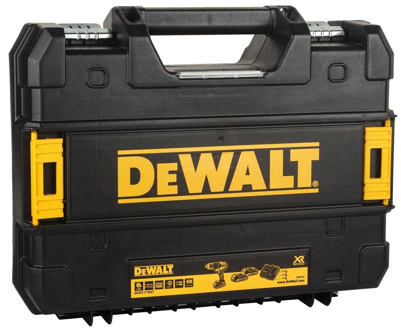 DEWALT DCD777D2T 18V Boor-/Schroefmachine met 2 x 2,0Ah Accu's en Oplader-3