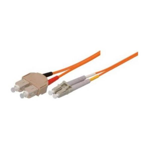 Fröhlich + Walter Patchkabel - SC Multi-Mode naar LC Multi-Mode - 15 m - OM2 - Oranje