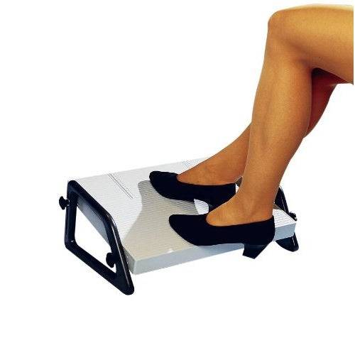 WEDO Relax Voetsteun, Continu Verstelbaar, Lichtgrijs RAL 7035-2