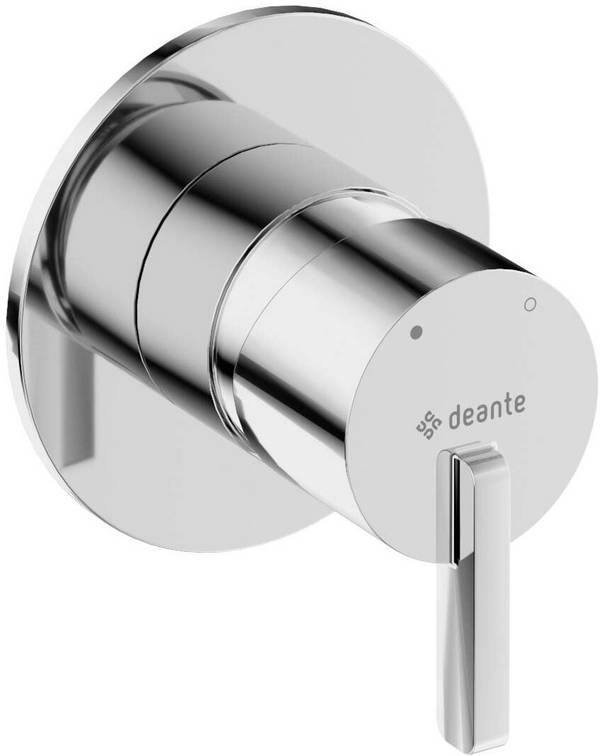 Deante Inbouw Douchemengkraan Chroom Enkelhendel 15,1-19,8 L/min