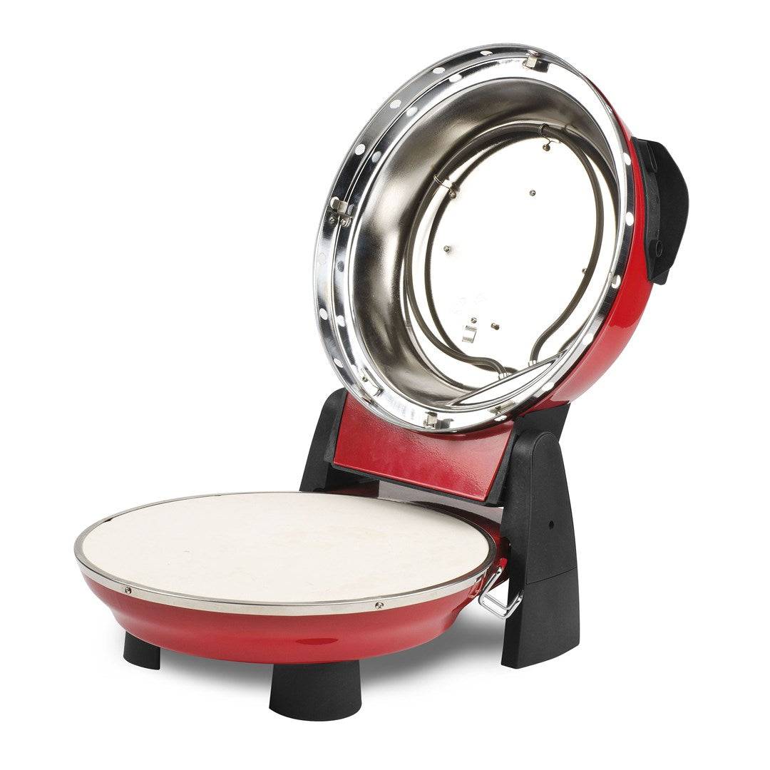 G3 Ferrari Pizza Maker 1200W Zwart/Rood 1 Pizza Pizzeria Snack Napoletana-2