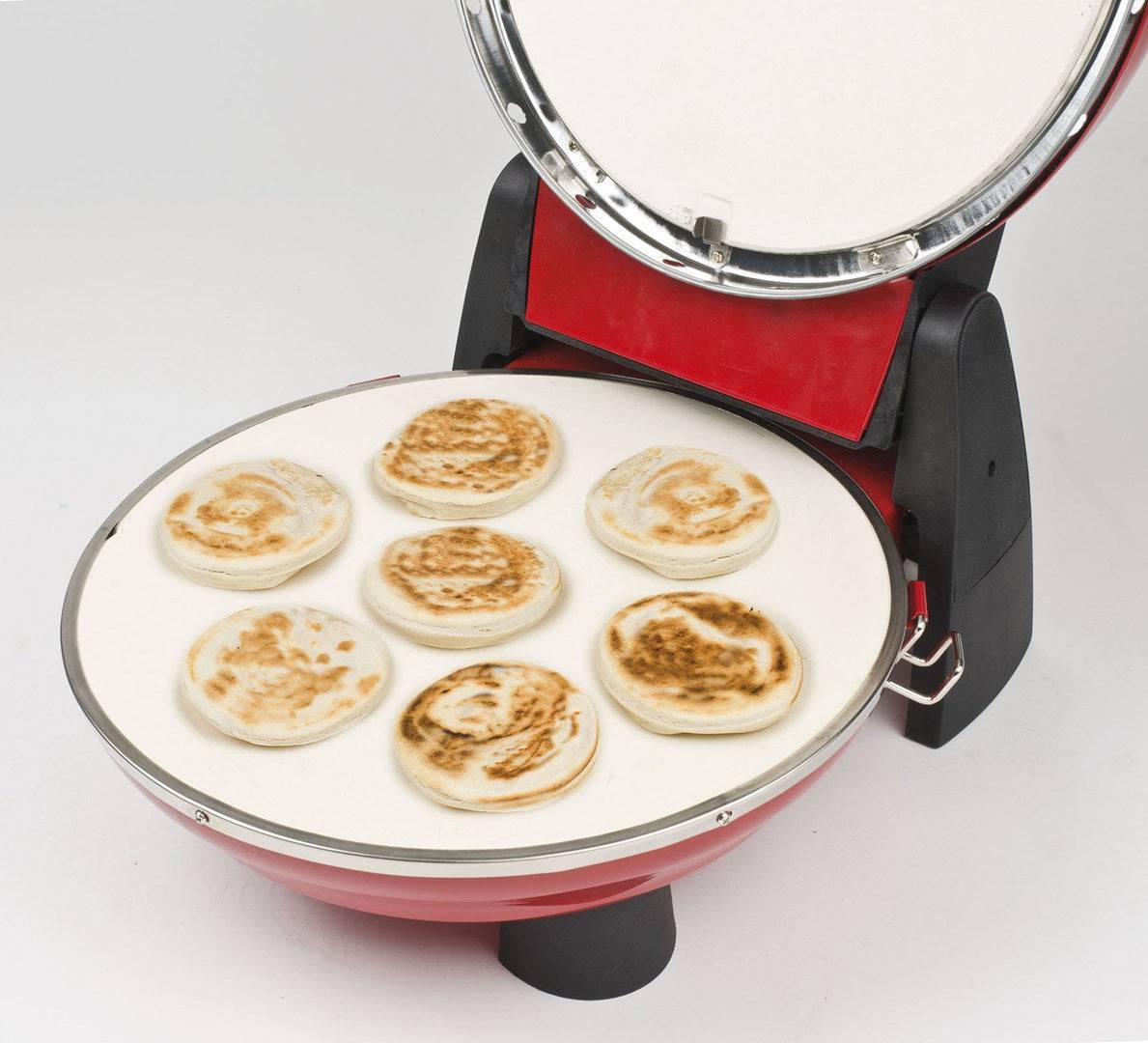G3 Ferrari Pizza Maker 1200W Zwart/Rood 1 Pizza Pizzeria Snack Napoletana-3