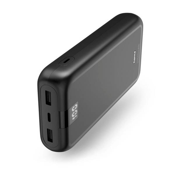 Hama Power Pack Performance 24 24000mAh 1x USB-C 2x USB-A Antraciet - Draagbare Oplader