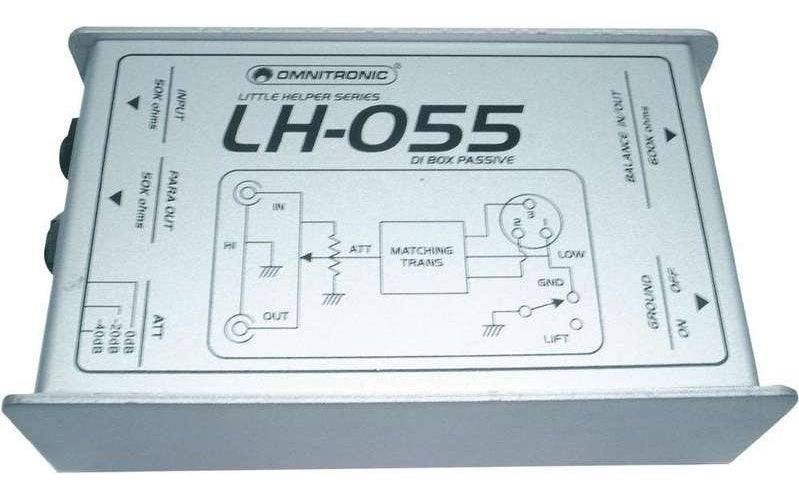 Omnitronic LH-055 Passieve DI-Box-0