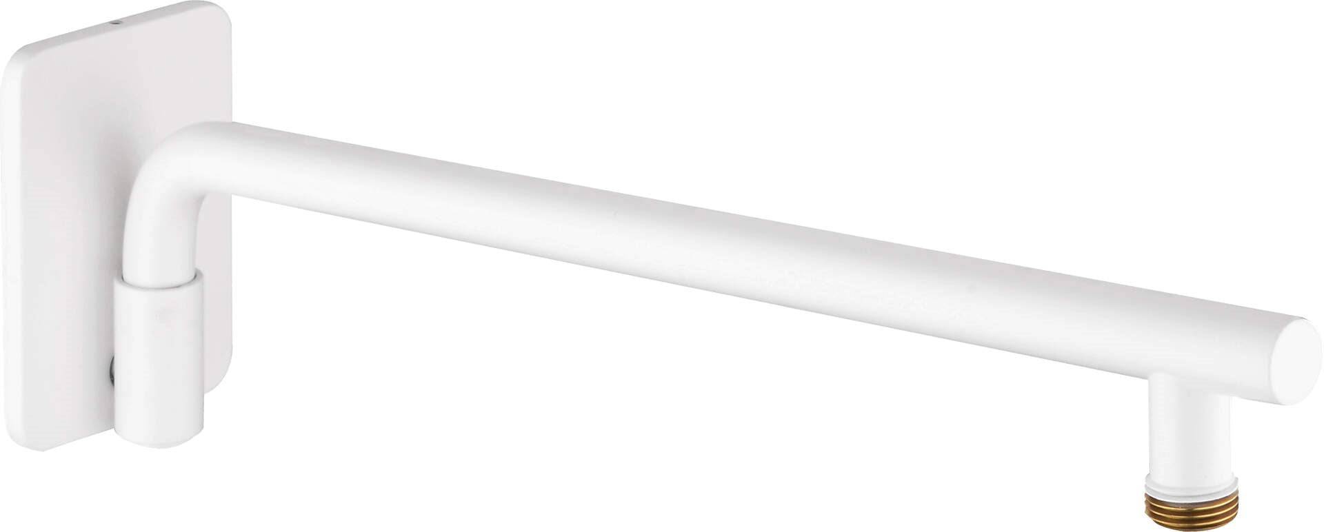 Deante Wandbevestigde Beweegbare Doucheuitloop 400 mm Wit-0