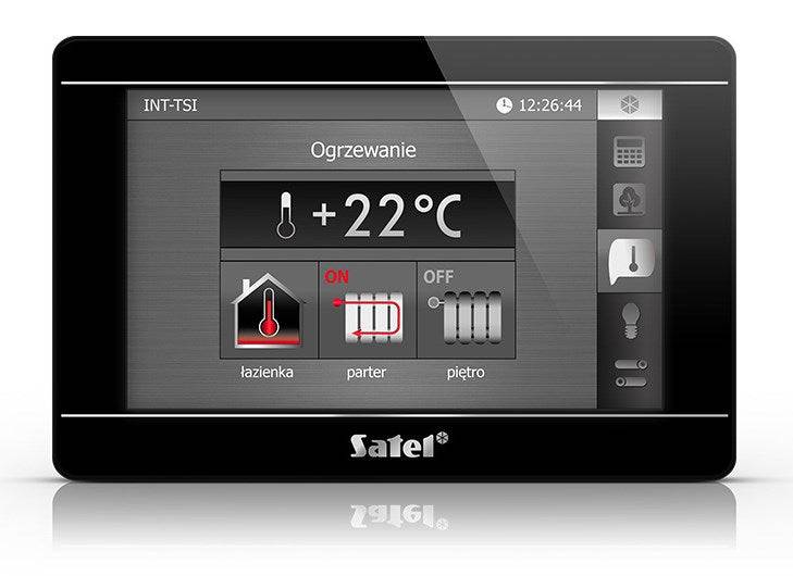 Satel INT-TSI-B Touchscreen Toetsenbord Zwart-1