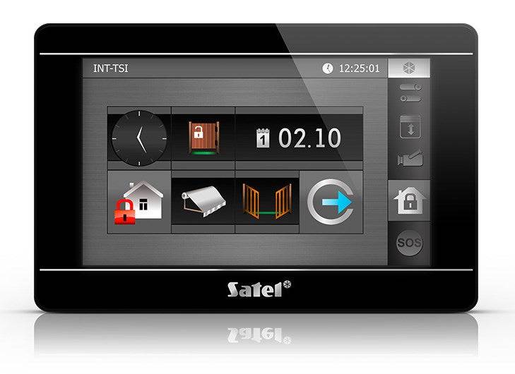 Satel INT-TSI-B Touchscreen Toetsenbord Zwart-2