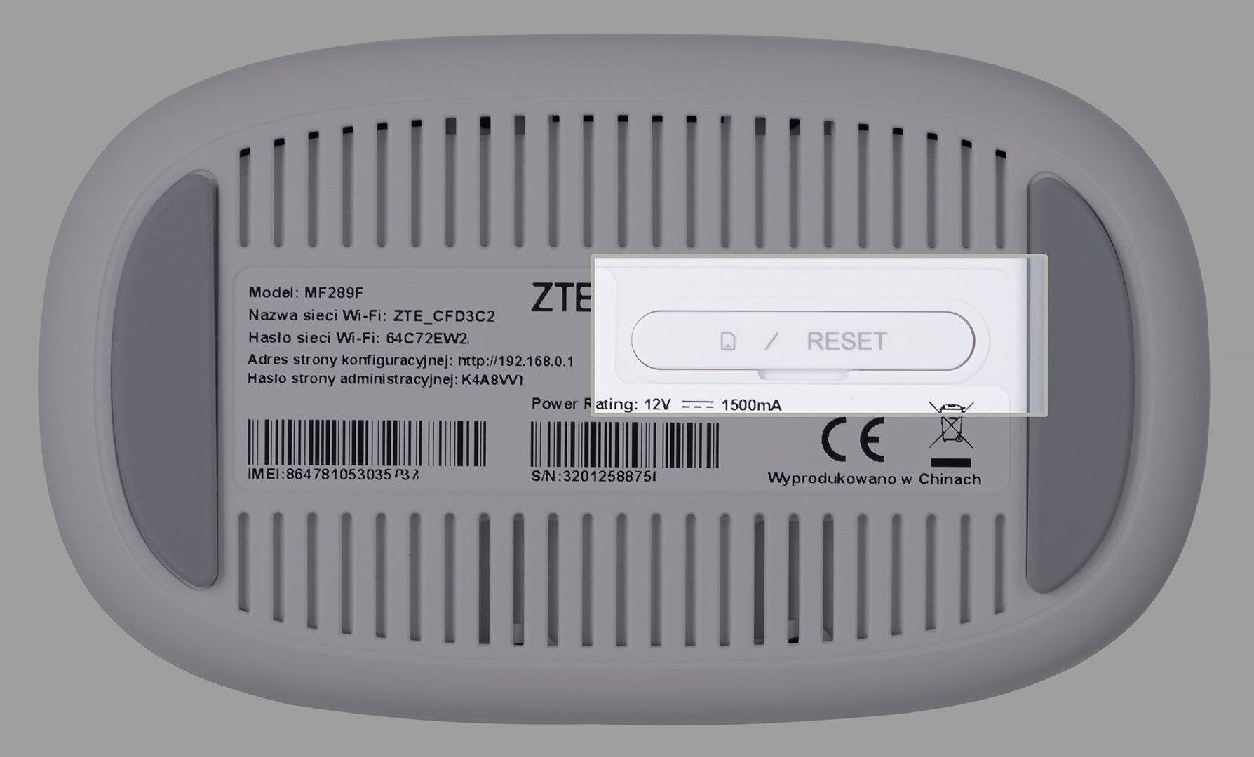 ZTE MF289F Mobiele Netwerkrouter - LTE CAT.20-3