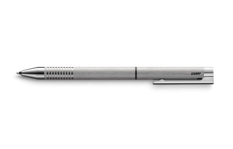 LAMY Logo Twin Pen Multifunctionele Pen Zilver Inktkleur Zwart 1 stuk (1217730)-0