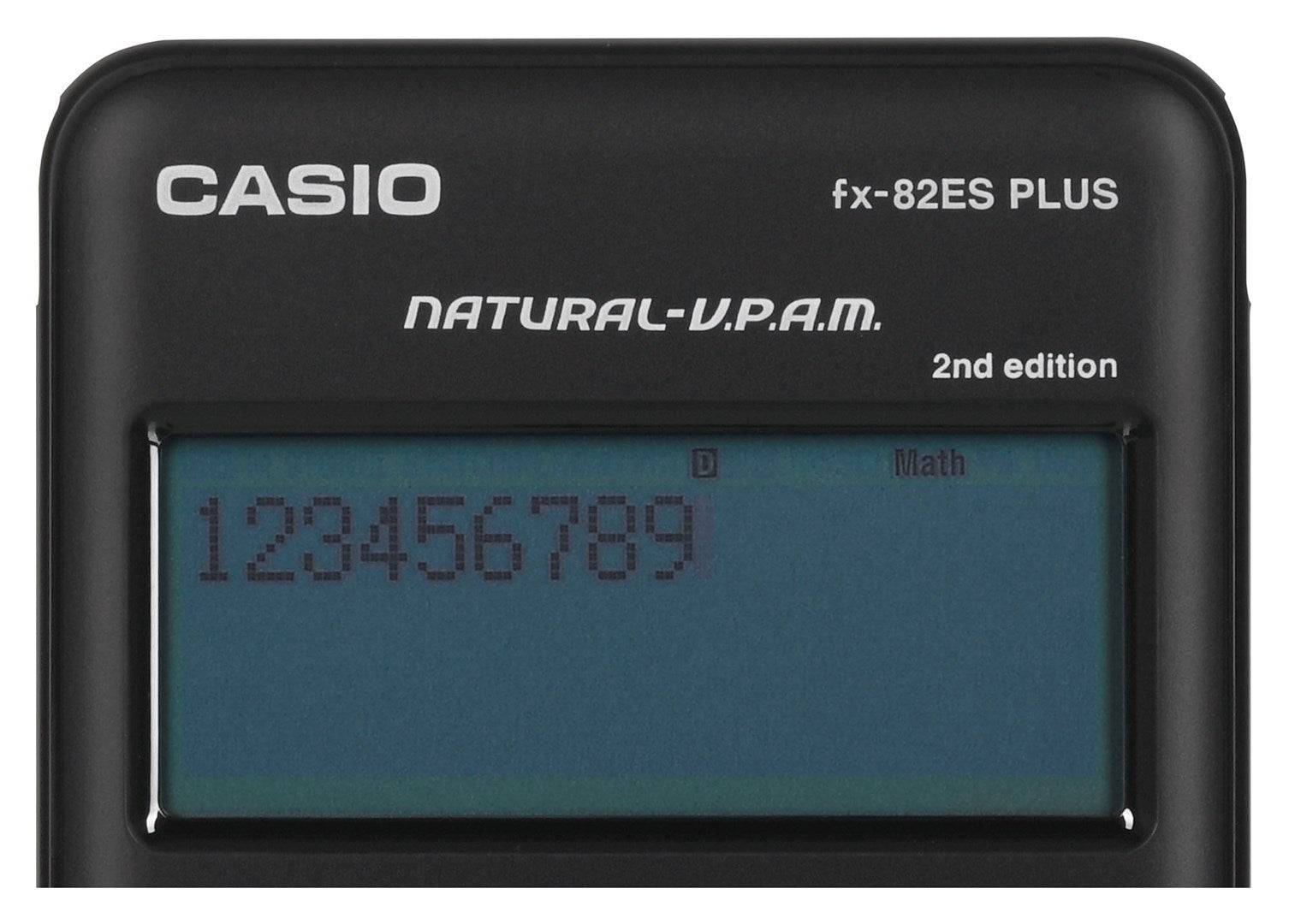 CASIO Wetenschappelijke Calculator FX-82ESPLUS-2 252 Functies 77 x 162 mm Zwart-3
