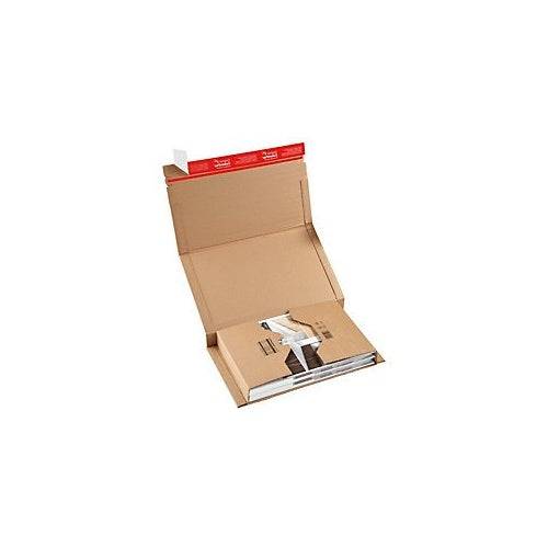 ColomPac CP020.12.020 Flexibele Boekverpakking - 325 x 250 x 80 mm - Bruin - 20 stuks-2