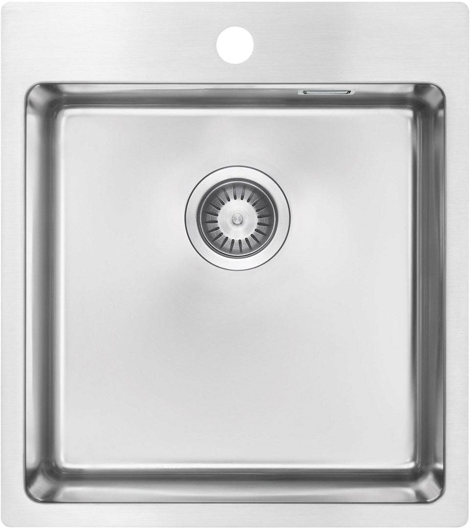 Deante Stalen Spoelbak 1-Bowl 45 x 50,5 cm-2