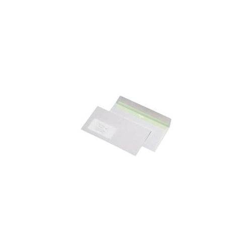 MAILmedia Envirelope Envelop, DL Formaat, Wit met Venster, Zelfklevend, 75 g/m² (227440)-0