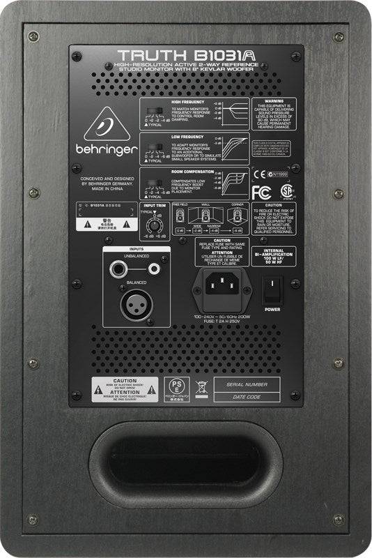 Behringer Truth B1031A Studiomonitors 100W 2-Weg-2
