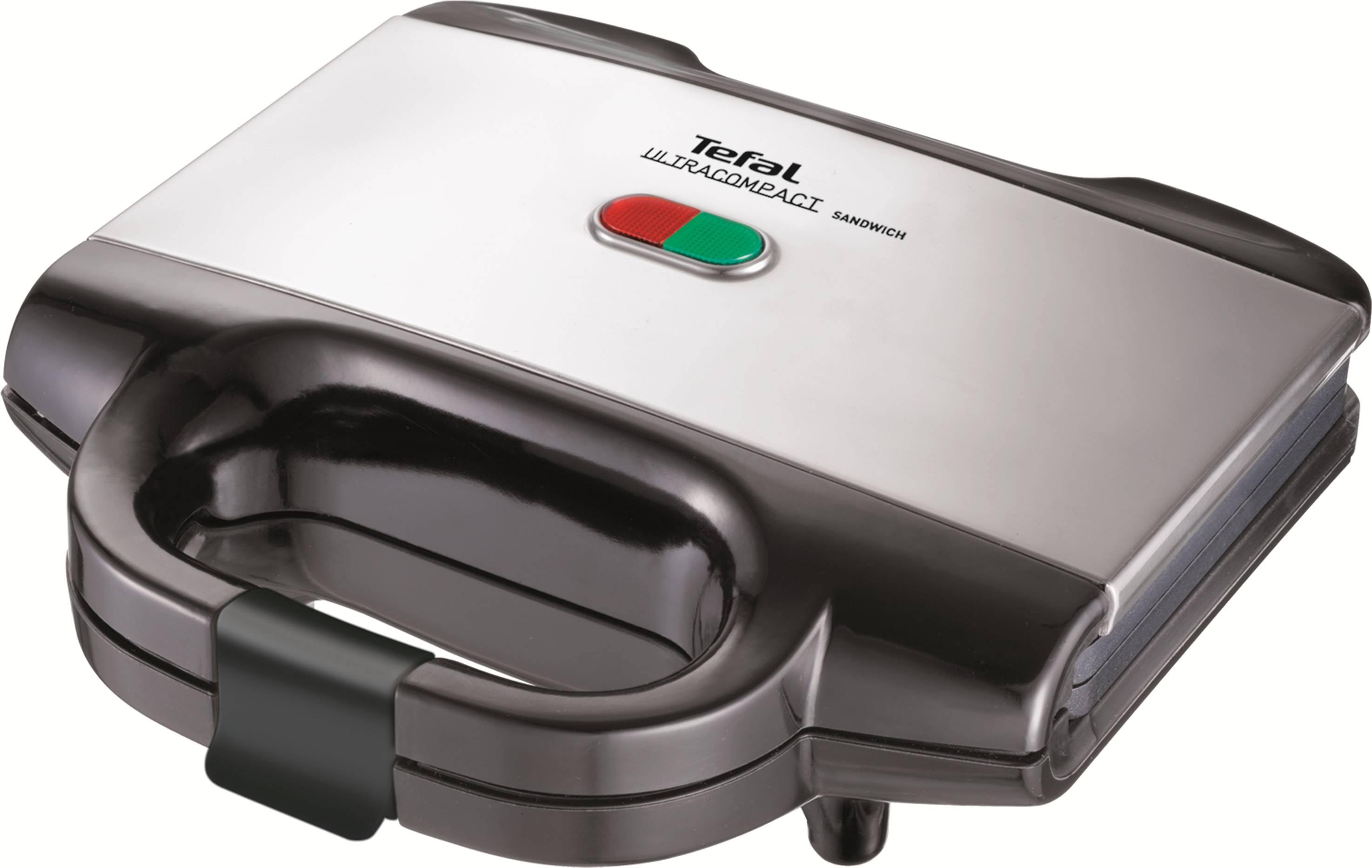 Tefal SM 1552 Ultracompact Sandwichmaker - 700 W - RVS/Zwart SM1552-0