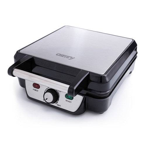 Camry Wafelijzer 1500W voor 4 Wafels Zwart CR 3025-0