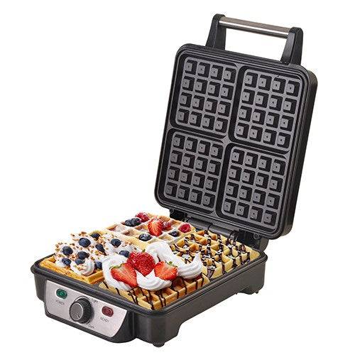 Camry Wafelijzer 1500W voor 4 Wafels Zwart CR 3025-3