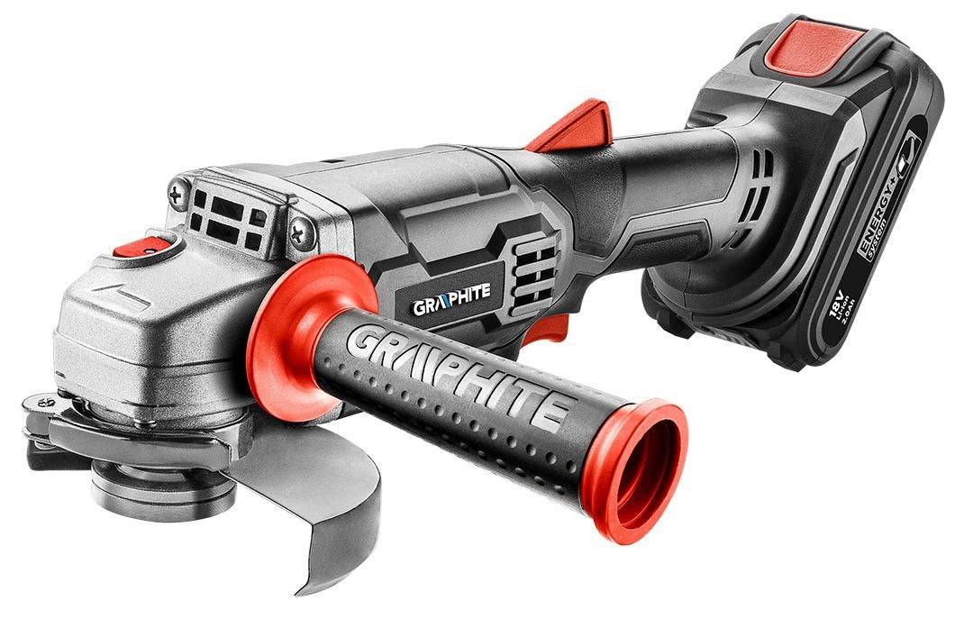 GRAPHITE 58GE130 Haakse Slijper 125 mm 18V-2