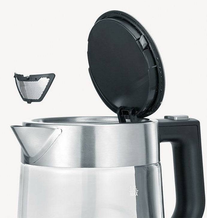 Severin WK 3468 Waterkoker, 1 L, 2200W, Zwart/RVS-1