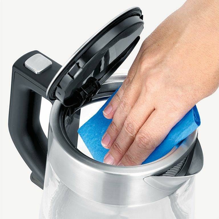Severin WK 3468 Waterkoker, 1 L, 2200W, Zwart/RVS-4