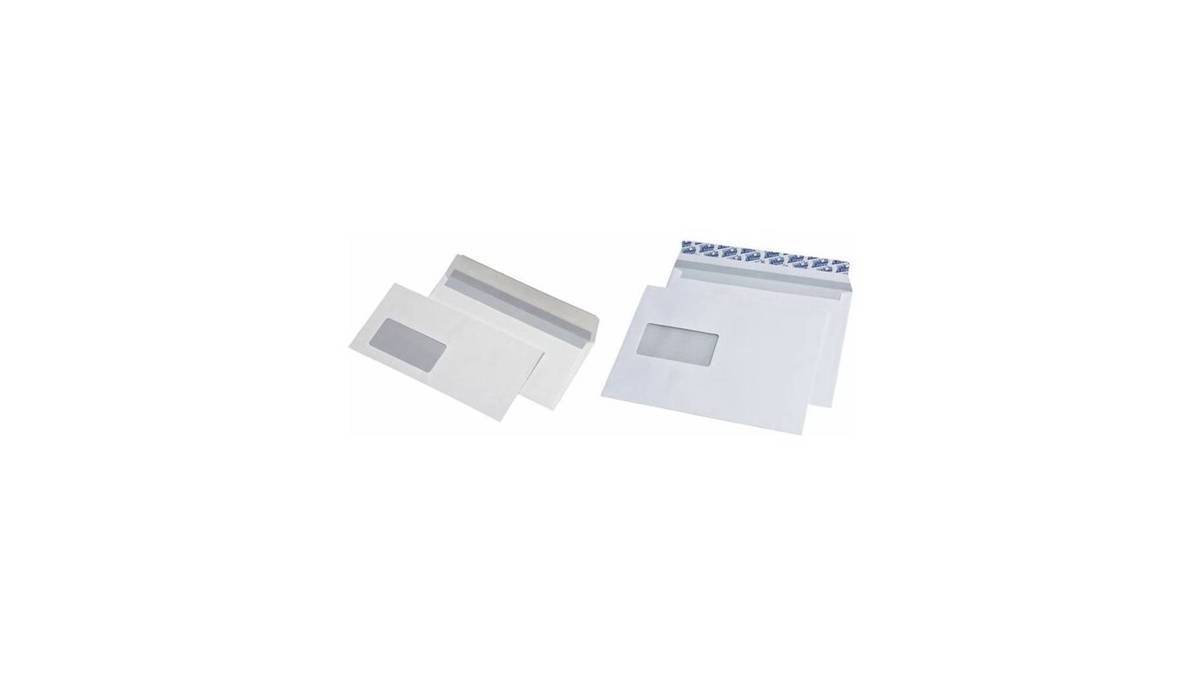 VSD C5 Witte Zelfklevende Enveloppen met Venster 500 stuks 30015978-0