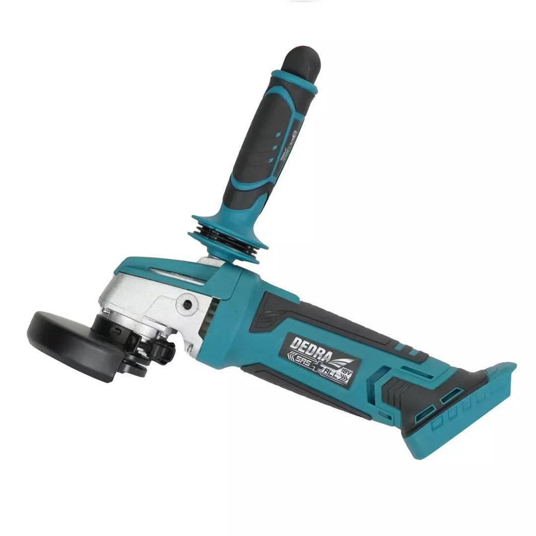 DEDRA DED7050 Accu Haakse Slijper 125 mm 18V Li-Ion 9500 RPM-1