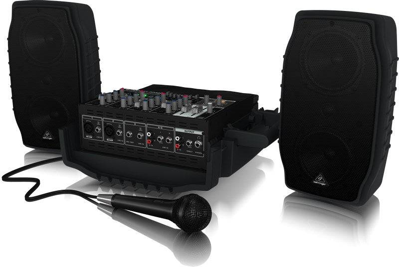 Behringer PPA200 PA-Systeem 200 W Zwart-0